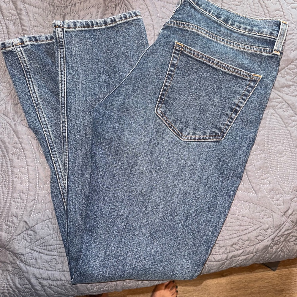 Levi's Straight Leg Blue Jeans